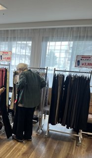 衣類の移動販売