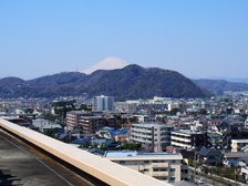 富士山も見えます