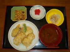 献立の一例