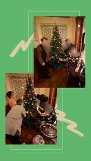 クリスマスツリーを設置しました✨🎄