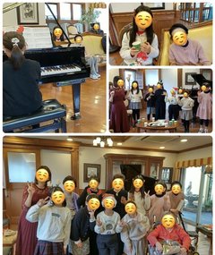 キュートなゲストに拍手👏✨ 小学生とのピアノの会🎶