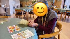 ナンバーシールアートに挑戦しました🎨