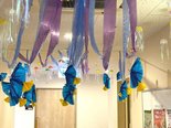 館内に広がる天空と海の物語✨