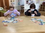 【5月のゲーム】白熱! 牛乳パック積み対戦!!