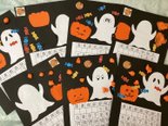 季節を感じるカレンダー製作🎃