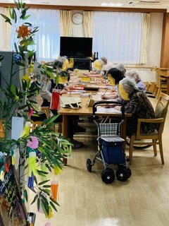 【武蔵新城】今月のぬりえ