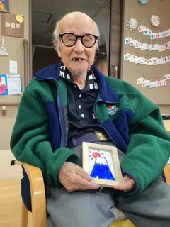 デイサービスイベント ステンドグラスづくり