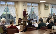 サックスの演奏会を開催しました!