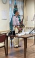サックス演奏会がありました!