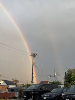 とても綺麗な虹🌈
