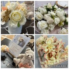 【ココファン香椎駅前】春のフラワーアレンジメント教室