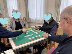 週2回の麻雀大会!