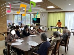 『歌の会』を開催しました♪