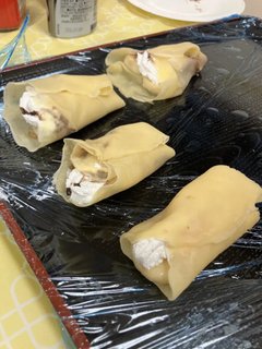 3・22 おやつレク(クレープ)&誕生日会