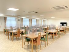 食堂となります。1日3食こちらでお出しします。