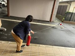 【おおえの灯り】消防訓練を実施しました!