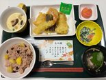【おおえの灯り】敬老の日の行事食