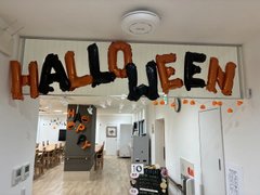 🧹🧙食堂がハロウィン仕様になりました!🧹🎃