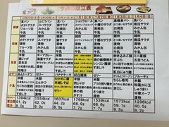 大晦日、元旦のメニュー
