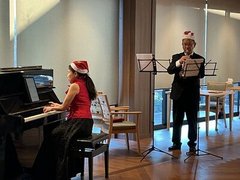 クリスマスを彩る♬ ピアノとトランペットの演奏会