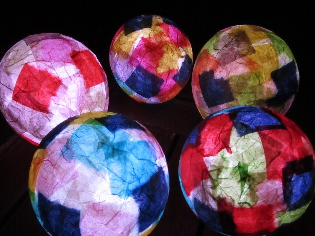 もの作りレク「手作りランプシェード」｜トラストガーデン杉並宮前