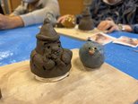 陶芸教室「サンタクロース作り」