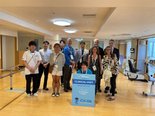 世界理学療法連盟学会の方々の施設見学