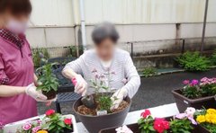 たのしい家梅津～花植え～