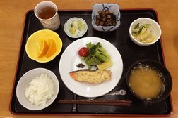 夕食の一例(魚料理)