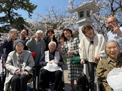 満開の桜と快晴の空!今年のお花見は『廣田神社と新池へ』