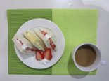 ライブキッチンレクリエーション!『いちご&たまごサンドウィッチ』