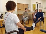 暑さに負けず体を動かそう。