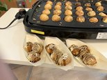 日曜Caféにたこ焼き登場