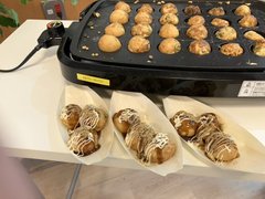 日曜Caféにたこ焼き登場