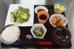 夕食の一例(魚料理)