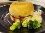 選択食「ハンバーガー」OR「ハンバーグ」