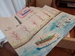 作品展の展示物を確認しました。