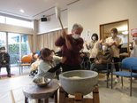 年の瀬・一大イベント☆『餅つき大会』