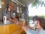 キッチンカーで本格スイーツ★『クレープとかき氷』