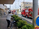 🚒消防車の市内パレード🚒