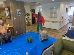 ゆめてらす上板橋スイカ割りイベント!