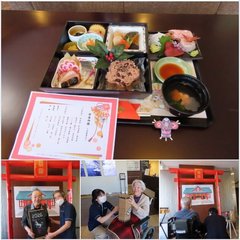 新春御膳とフェリオ神社