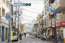 日常の買い物に便利な商店街