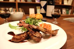 夕食例。※4種類のメニューをご用意