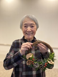 クリスマスリース作り🎄