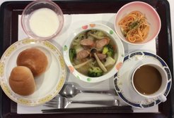 ある日の朝食「ポトフ」