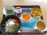 しらす丼です!(^^)!