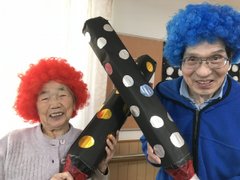 豆まきより鬼に