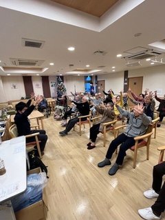 リハビリの先生が来てくれました!