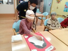 新年 福笑い(2階)